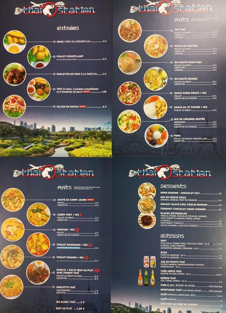 Thaï Station - Menu Image 1